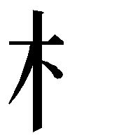 漢字木|部首「き・きへん」【木】の漢字一覧表